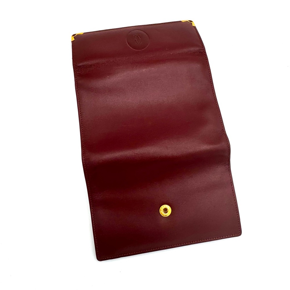 Cartier Burgundy Wallet - Picture 7 of 9
